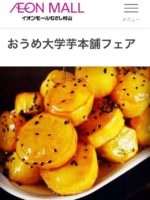 12/13(土)&14(日)イオンモールむさし村山に出店します♪